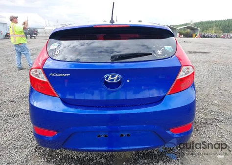 2012 Hyundai Accent Se from USA, damaged, VIN KMHCU5AE0CU020055